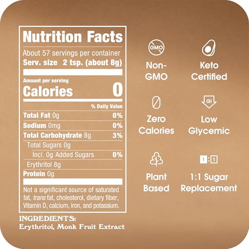 Monk Fruit In The Raw Baker's Bag