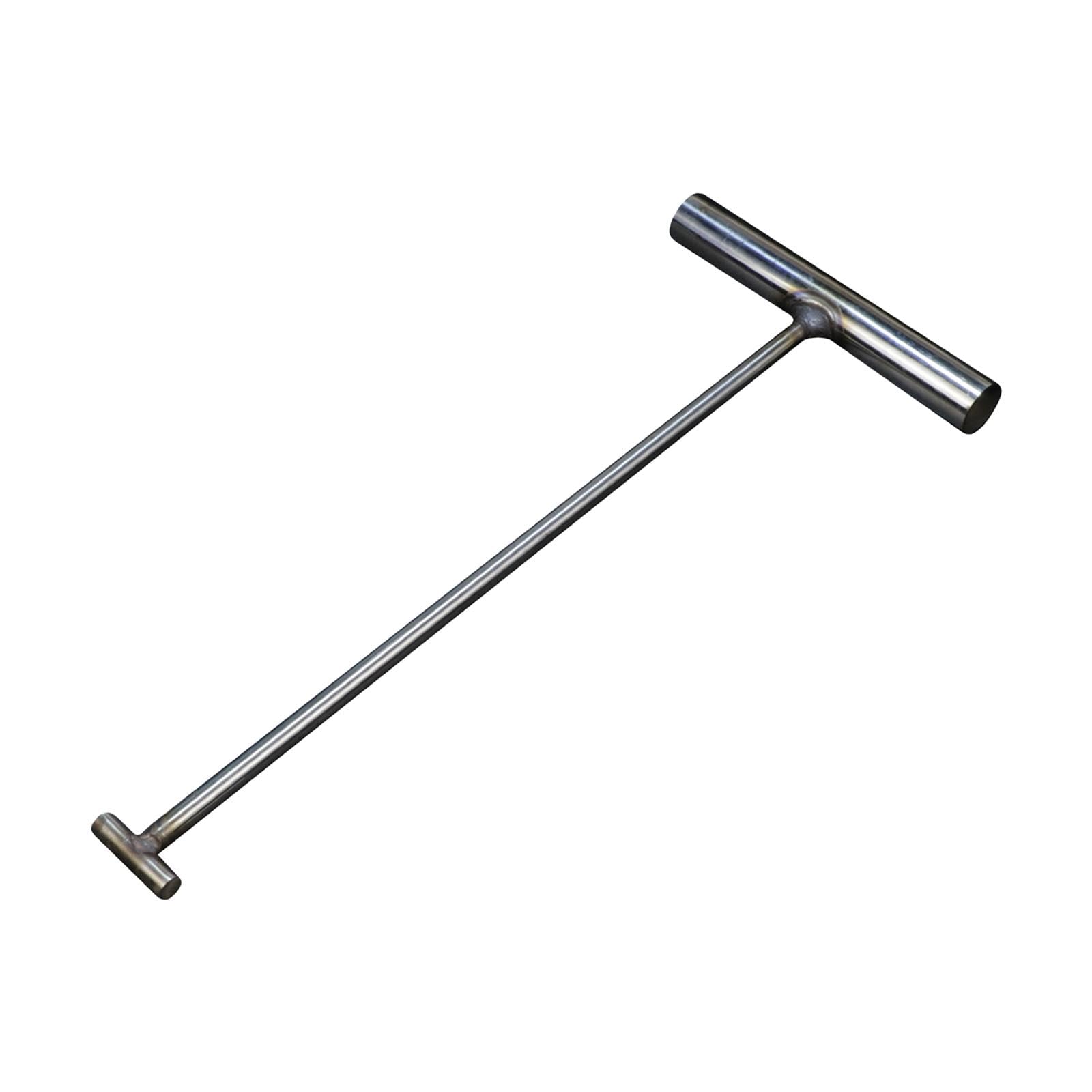 CALANDIS Manhole Hook Tool Trampoline T Handle for Moving Stainless Steel Single Hook 8mmx15cm | Hooks & Hangers | Home Organization-image-13