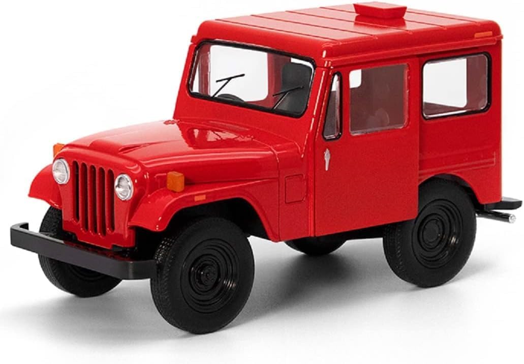 KiNSMART 1971 Jeep DJ-5B 1:26 Scale 5" Die Cast Metal Model Toy Truck (4Set)