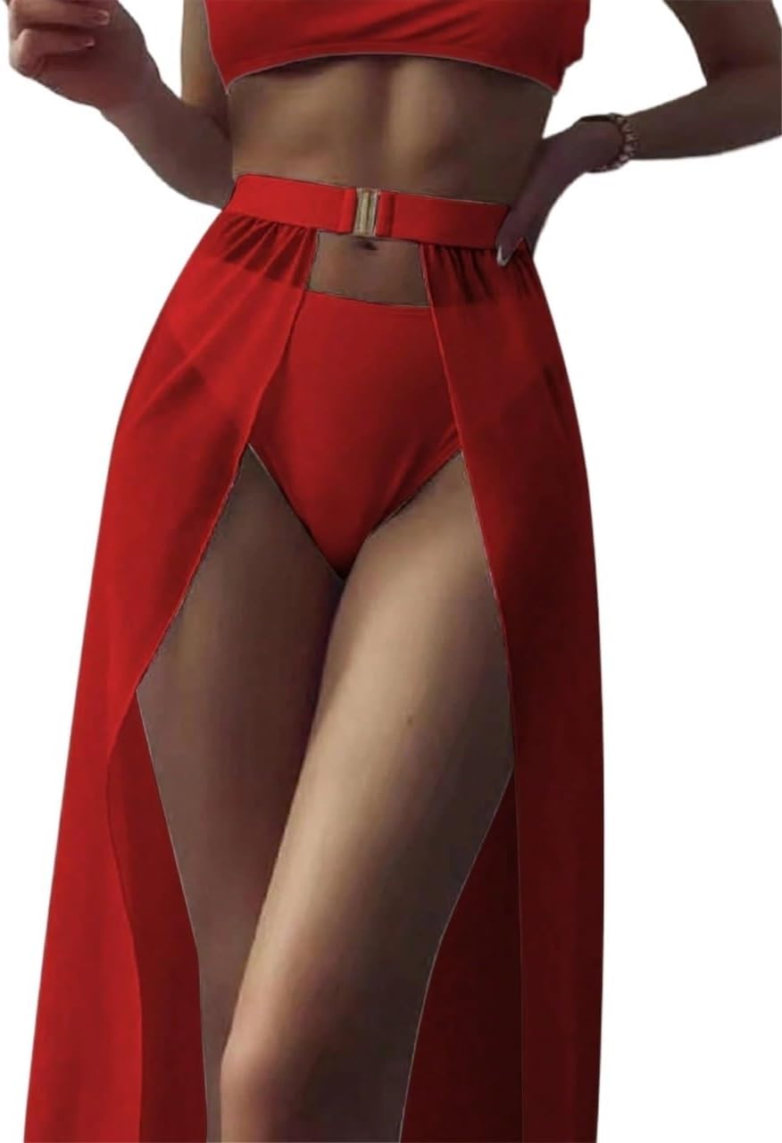 Women's Solid Color, For Summer cover ups for swimwear