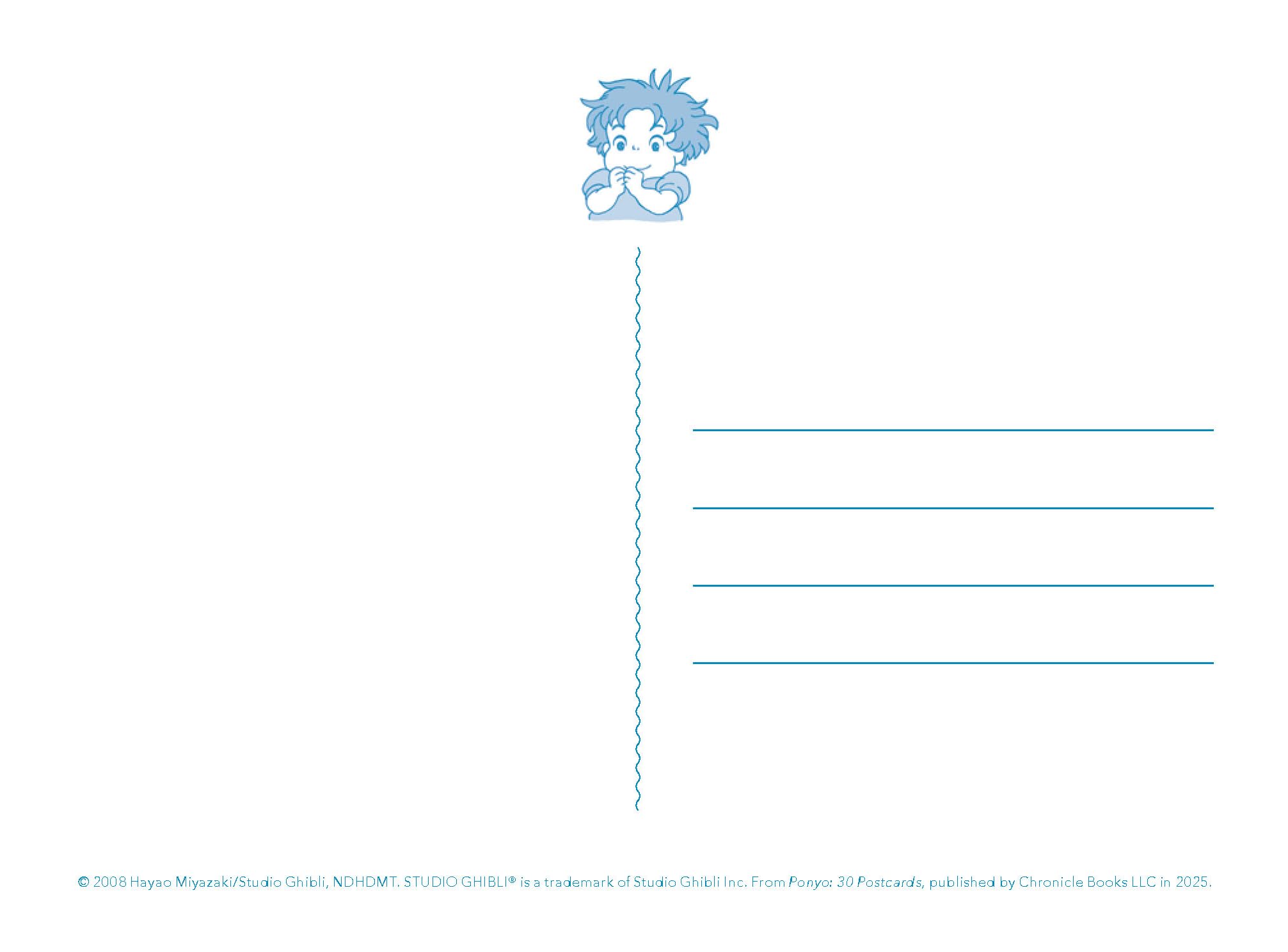 Studio Ghibli Ponyo 30 Postcards