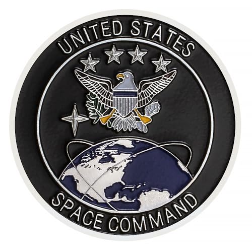Moneda Conmemorativa Fuerza Espacial Estados Unidos miniatura 1