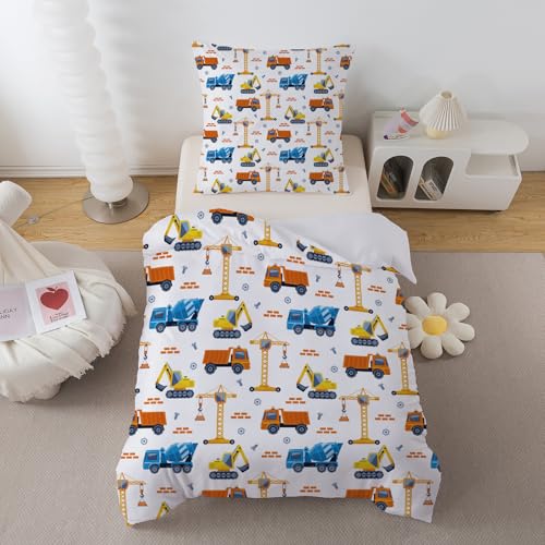 ZTYROLJ Kinder Bettwäsche Set 135x200 2-teilig Kinderbettwäsche mit...