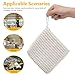 OSALADI Japanese Pot Holders Crochet Woven Hot Dishes Pans Mat Weave Cotton Trivets for Hot Dishes Pot Holders (19CM)