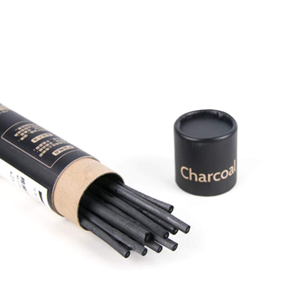 Sketch willow charcoal, 25 4-5mm carbon rods, special softwood art charcoal