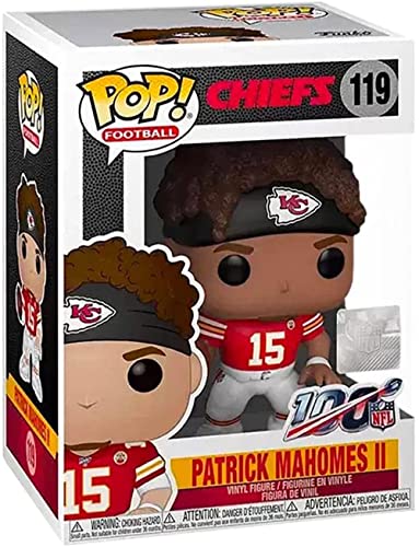 Visit The Funko Store Patrick Mahomes Vinyl Figure #119 (Bundled With Compatible Ecotek Pop Box Protector) #TOP2