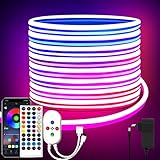 LED Neon lichtpaket: 1), 1.10m LED Neon lichtpaket 2, 1.24V1A Netzteil, 30.Schnallen, 30 Schrauben, 1 Controller, 1 Fernbedienung 2) Im Gegensatz zu herkömmlichen LED-Streifen-Lichtern hat dieses kein selbstklebendes Band!