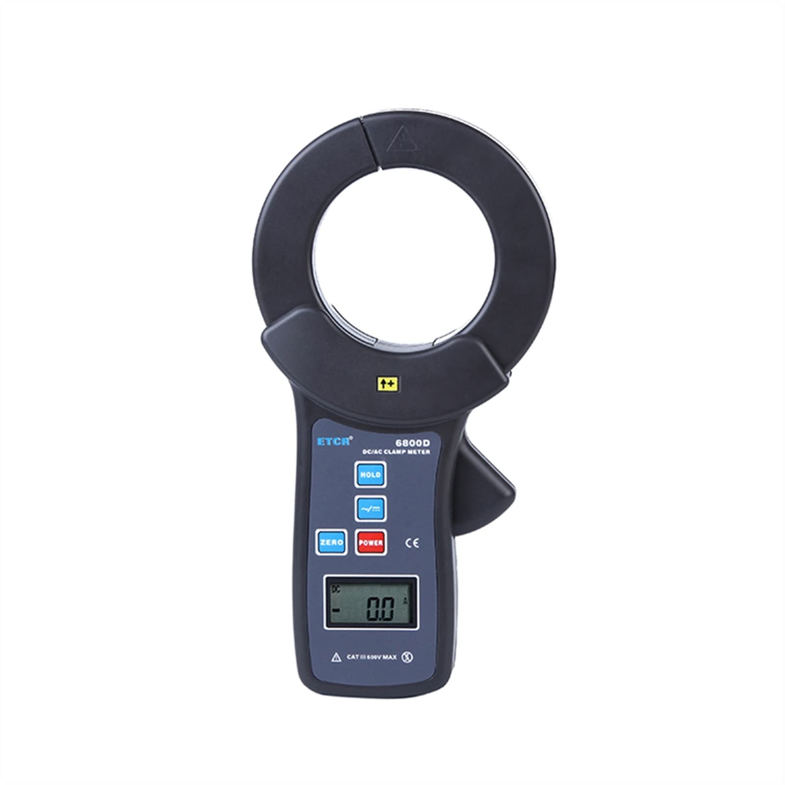 Cęgi prądowe, DC AC. Miernik zaciskowy miernik CLAMP AC0.0A-1000A DC0.0A-2000A Clamp-On Leakage Current Meter Leckage Prąd Online Recorder ETCR6800D.