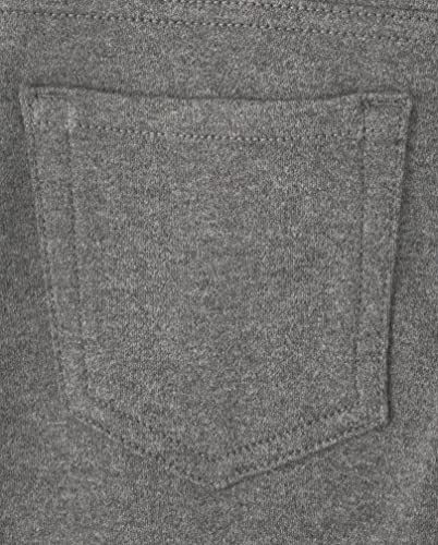 The Children's Place Girl's Ponte Knit Pull On Jeggings, Dk Heather Gray, 104