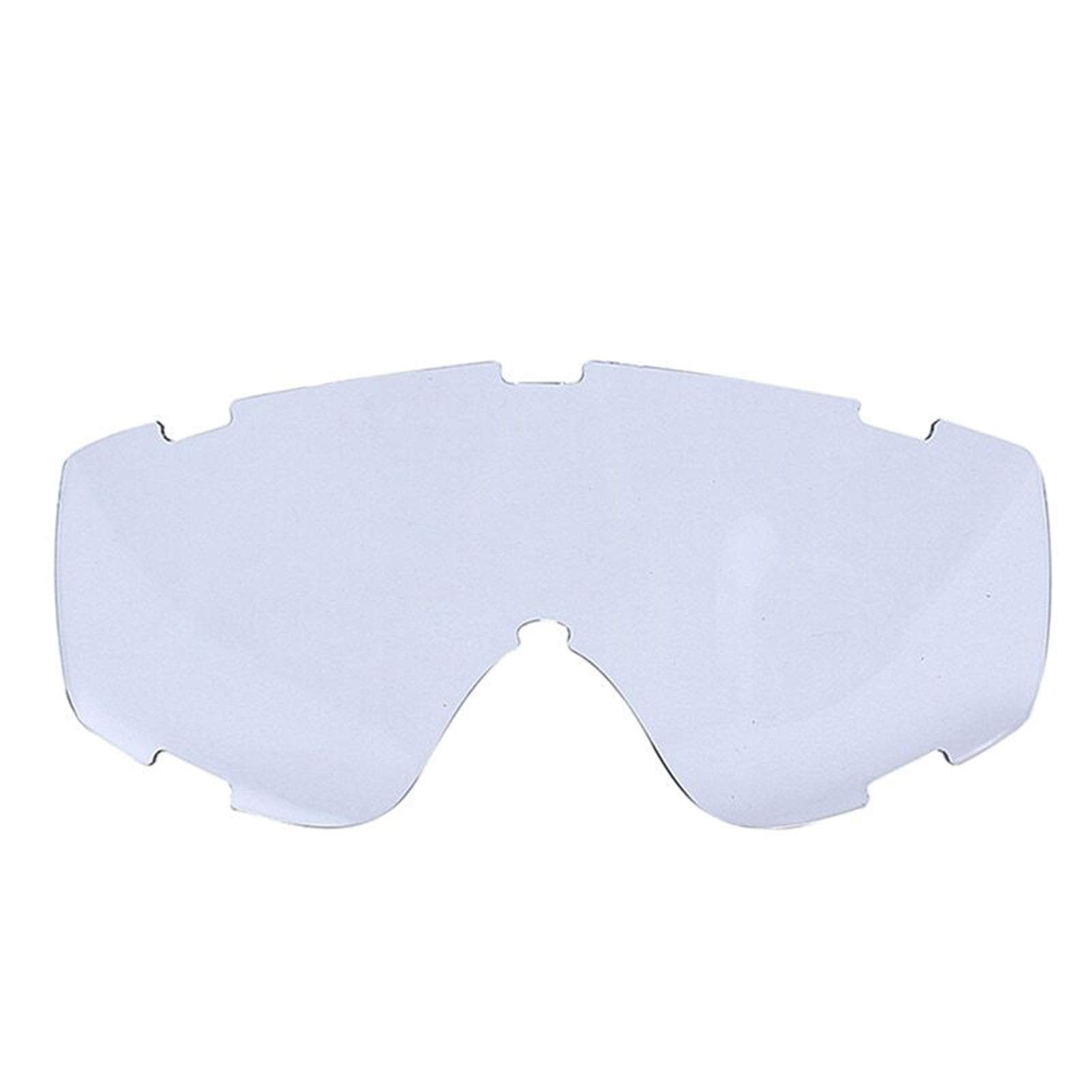 Occhiali da Sci, Occhiali antiappannamento con Ventola, Occhiali di Sicurezza Antipolvere Airsoft per Paintball con 2 Lenti
