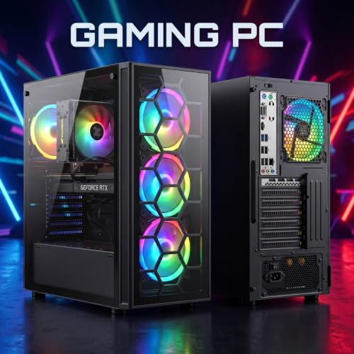 Image of STGAubron Gaming PC Desktop,Core i7-8700,RTX 3070 8G,16GB DDR4,512G SSD