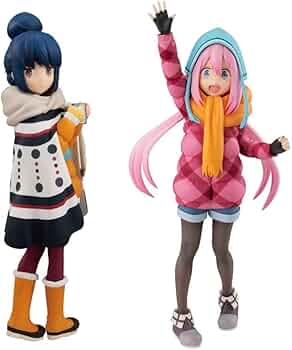 【中古セット】ゆるキャン△ 各務原なでしこ+志摩リン フィギュア ゆるキャン△」なでしこ＆リンの最新フィギュア登場