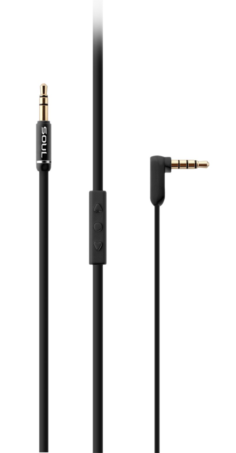 Soul Jet Pro - Auriculares de diadema cerrados (con micrófono, control remoto integrado, reducción de ruido, 3.5 mm), plateado