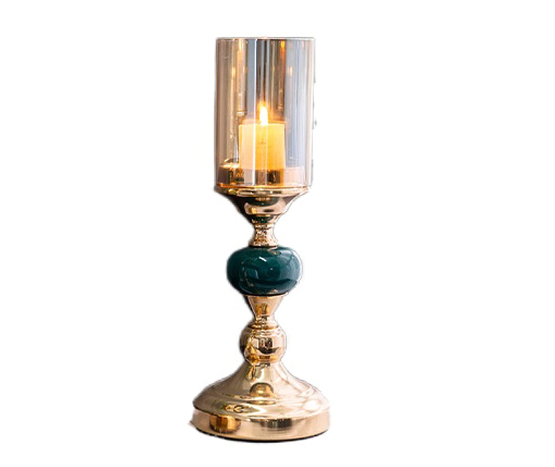 Sbjklyrn One Color Candleholder, Candle Holder Metal Wedding Dining Table Decoration Candle Accessory Desktop Candlesticks Home Decor