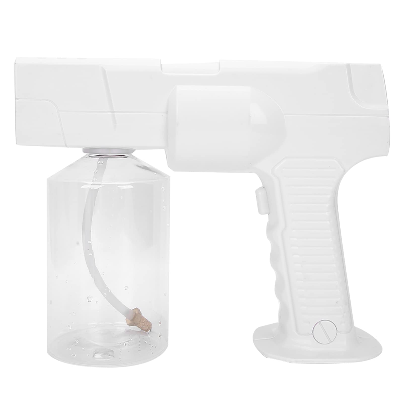 Spruzzatore Atomizzatore Portatile, Pistola a Vapore Ricaricabile, Nebulizzatore Disinfettante Elettrico Portatile 300 Ml Pistola a Spruzzo con Atomizzatore Leggero (Nero