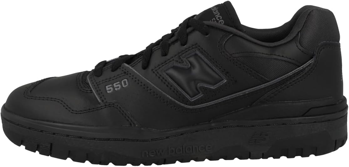 New Balance Men Shoes 550 Triple Black BB550BBB, Black