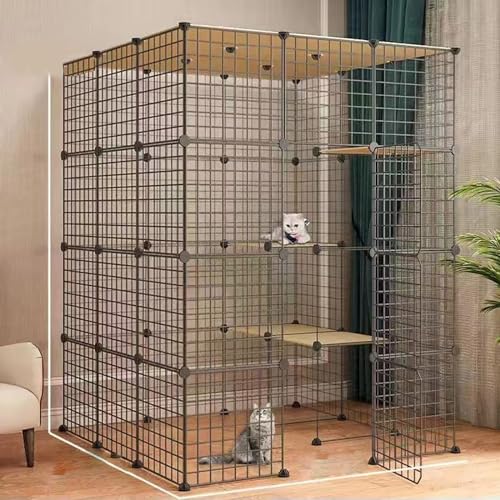 Grand parc pour chat et enclos pliable XL pour chaton