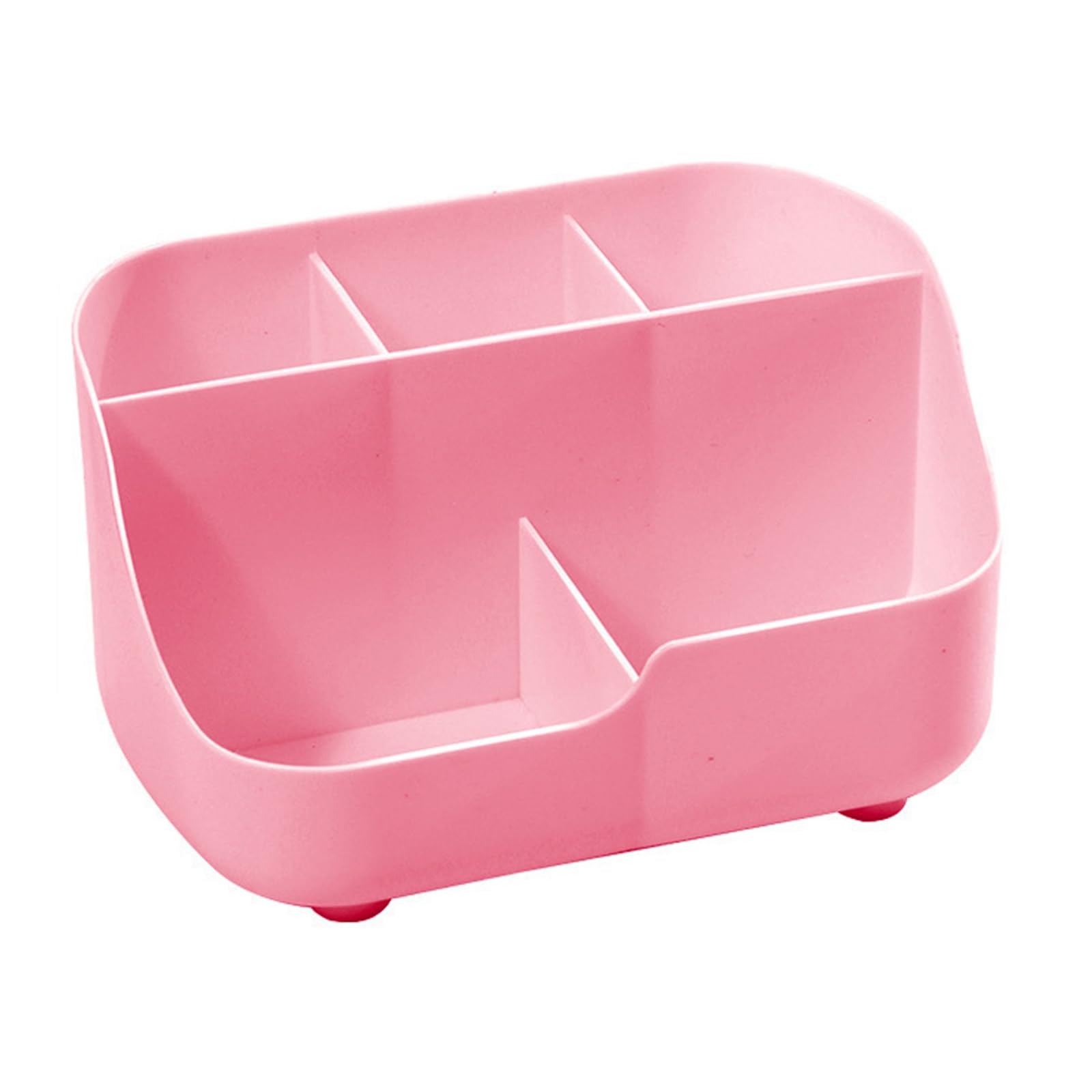 APGLSXY Stackable Cosmetic Organizers Transparents PP Component Multiple Compartment Design for Efficient Makeup Brush Storage Cosmetic Storage Box for Travel