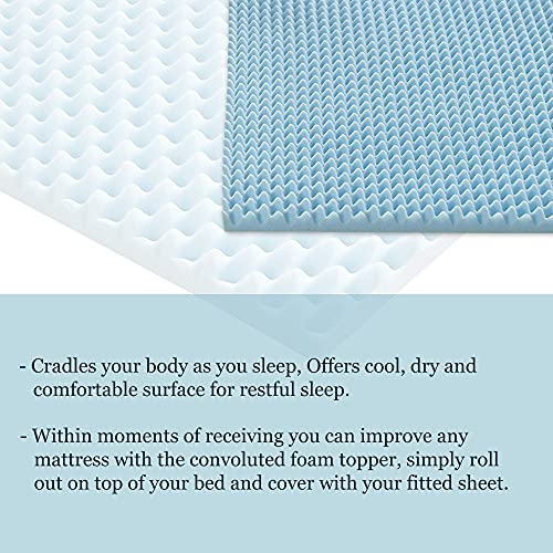 Treaton 2-inch Soft Foam Toppers with Orthopedic Benefits | Provides Proper Back Support and Relieves Pain, Extends Mattress Topper Life, Improves Better Posture, King, White by Treaton - Image 4