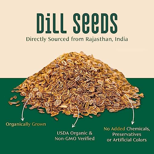Image of VAHDAM, Dill Seed (2oz.60g) Gluten Free, Non-GMO, 100% Raw Dill Whole from India | Dill Seeds for Food & Drinks | Sealed Fresh at Source