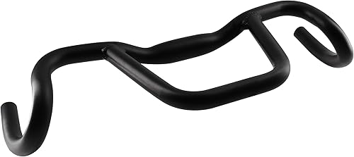 Miniatura 1 de WEERAS Manillar de gota de bicicleta de aleación de aluminio tubo redondo de grava manillar 31.8 de diámetro, 16.535 in-20.472 in, 0.787 in altura