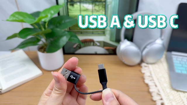 Image of Travel Essentials 4in2 Multi Charging Cable for iPhone Watch Charger, 6FT