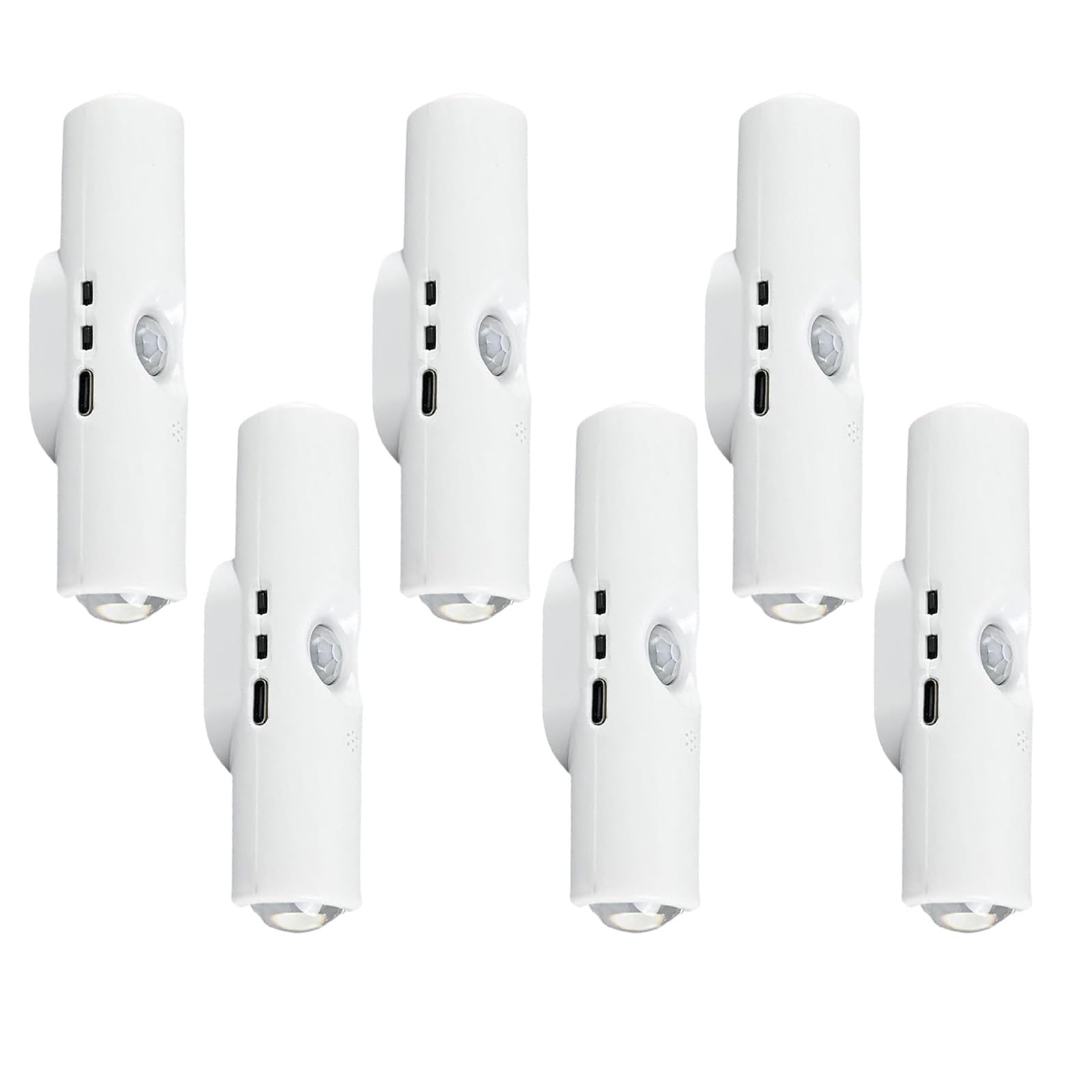 2026 New Rechargeable Smart LED Motion Sensor Ambient Light, RGB Gradient Ambient Lighting is Dimmable, and The Magnetic/Stick-on Design for Stairs, Wardrobe, Cabinet (6PC 7-Color)