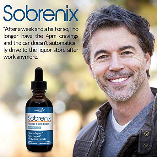 Sobrenix - Anti-Alcohol & Alcohol Support Supplement - All-Natural Liquid Formula for 2X Absorption - Kudzu, Milk Thistle, B Vitamins and More