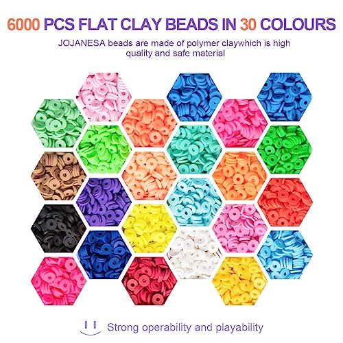 Jojaneas Bracelet Making Kit - 6800 Pcs Beads Bracelet Kit Arts And Crafts For Kids - Jewelry Making Kit Crafts For Girls Adults - Bracelet Making Toys Gifts For Girls Teen Girls (48 Grids) #TOP1