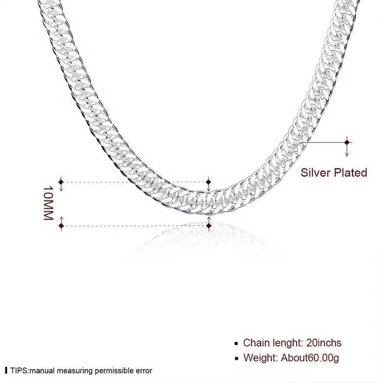 Juego de joyas de plata de ley 925 para hombre con acabado pulido elegante de dos piezas 4