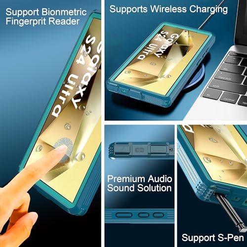 Hllhunkhe S24ULTRA001 For Samsung Galaxy S24 Ultra Waterproof Case thumb #4