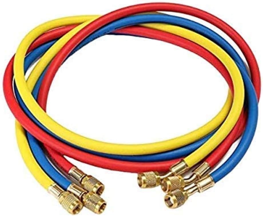 SRI KEERTHI PRIYA SPARES Refrigerant Gas Charging Line 3 in 1 /AC Gas Pipe 3 in 1