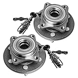 TUCAREST 541001 x2 Rear Wheel Bearing and Hub Assembly Compatible with 2003 2004 2005 2006 Fo-rd Expedition, 2003-2006 Li-ncoln Navigator [6-Stud Hub W/ABS]