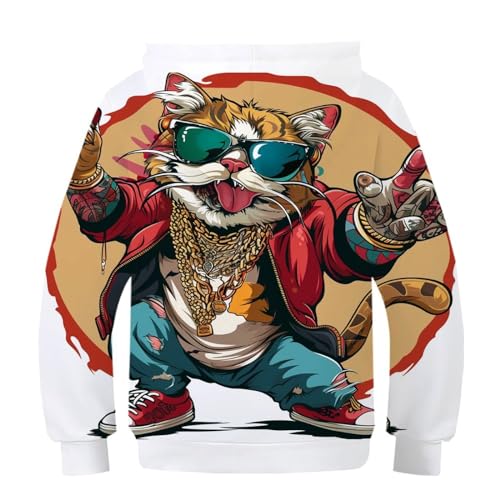 Pull chaton mignon pour garçons et filles idéal pour l'école - 3
