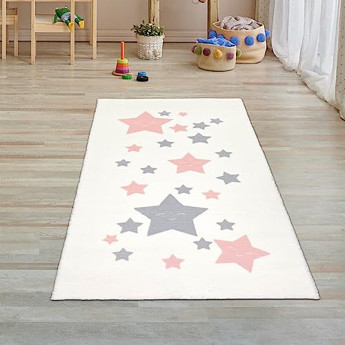 Alfombras de Habitacion Infantil en Gris Marca Teppich-Traum