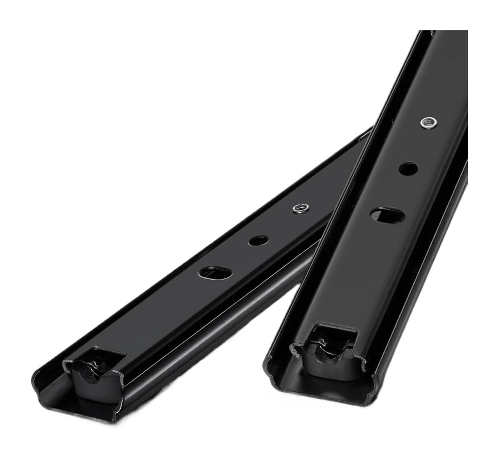 EBZFASO Drawer runners, Cold Rolled Steel 8 To 20in Two Section Close Track(Dg205 18in)