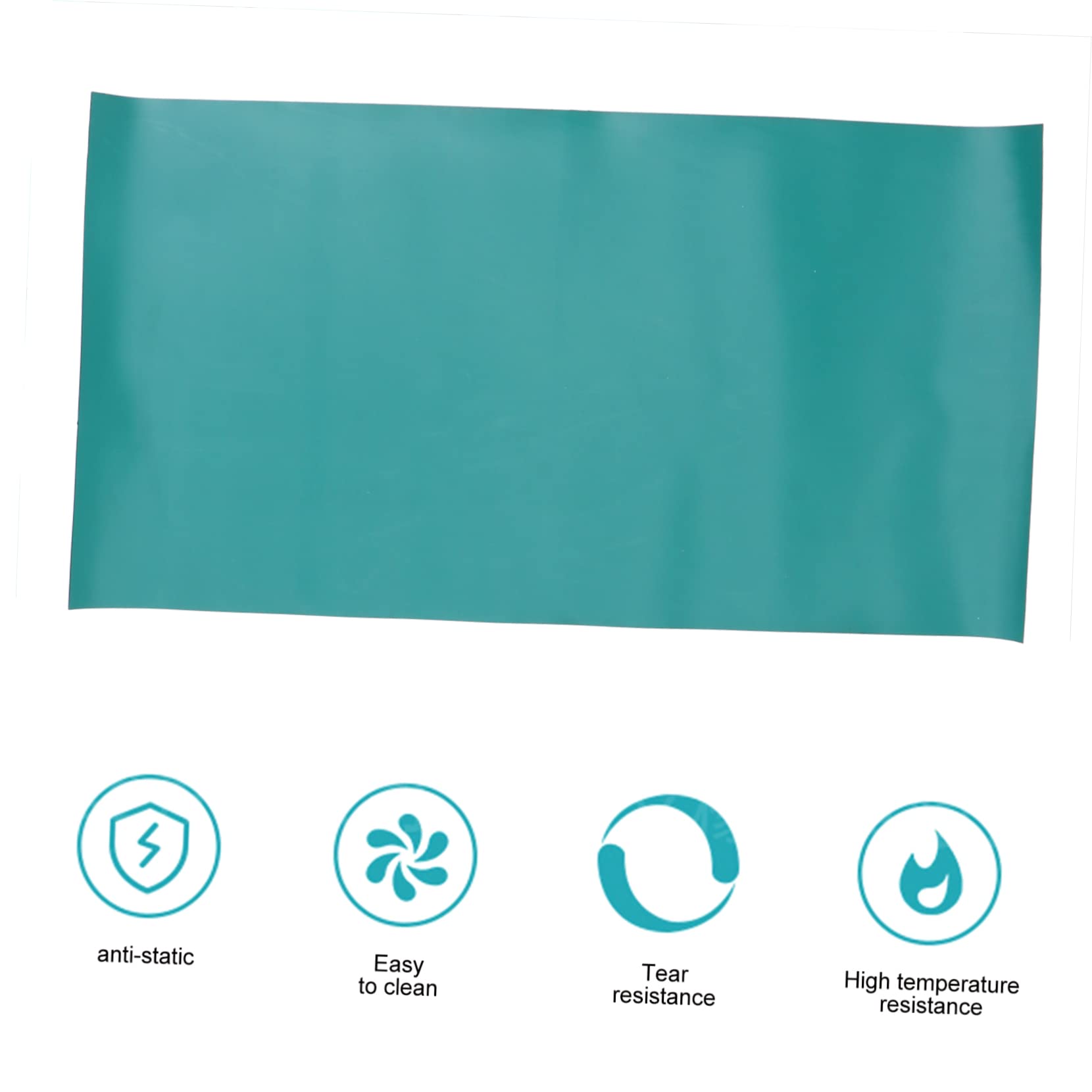 Cabilock Antiestática Mesa Almohadilla Goma Resistente Laboratorio Protección Experimento Equipo Duradero Verde Negro
