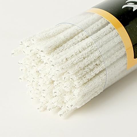 OLD FOX 100 Pcs Long Pipe Cleaners Specialized for Churchwarden Pipe Soft Cleaning Tools 11.8 inch Great Arts & Crafts and Repair Work FB0011 Cover