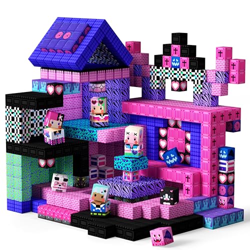 GobiDex 100PCS Magnetic Blocks Gift Building Toys for Boys Girls Age 3+