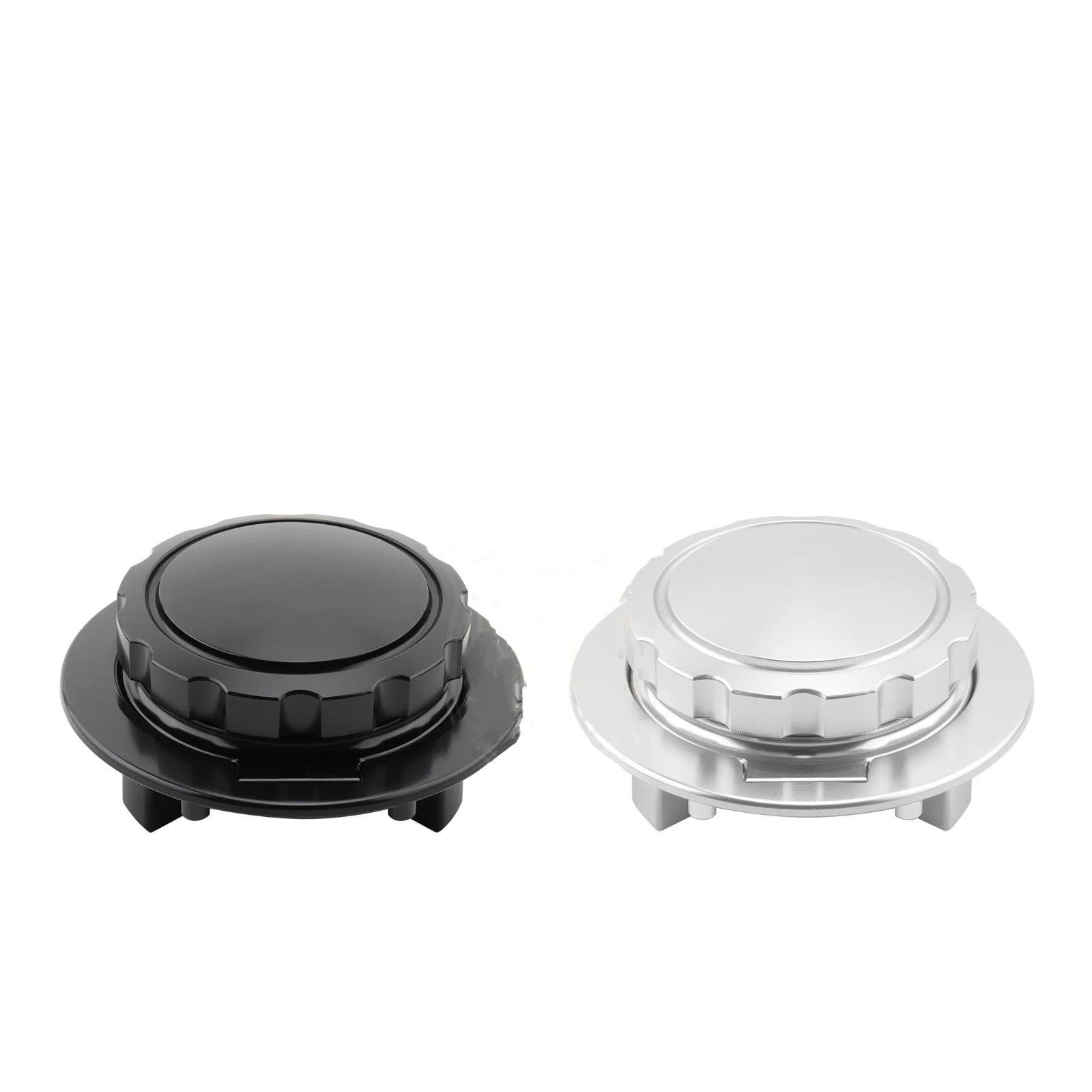 Tapón Aceite Para BMW R NINE T SCRAMBLER PURE URBAN G/S 2014-2022 Cubierta Caja Combustible Motocicleta Tapa Tanque Accesorios Motocicleta CNC Aluminio Tapones Aceite Para Motos (Color : Black)