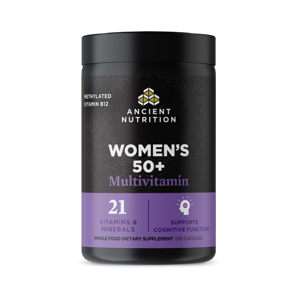 Ancient Nutrition Women’s 50+ Multivitamin, Menopause Support