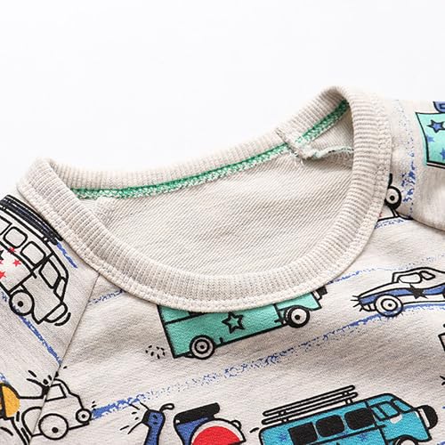 Toddler Boys Crewneck Sweatshirts Kids Baby Cute Print Cotton Pullover Long Sleeve T-Shirts Tops Warm Sweatshirt4