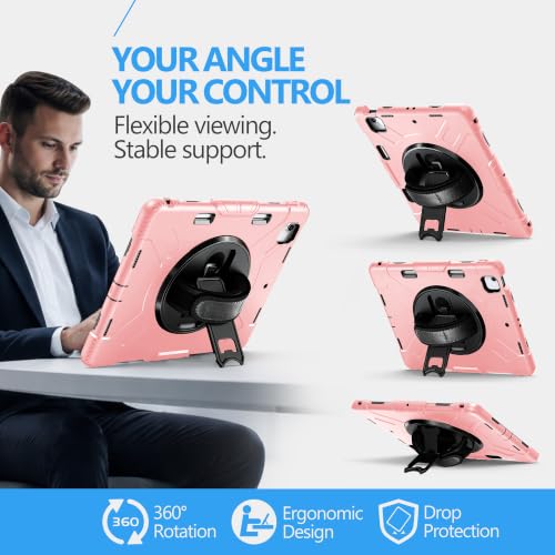Image of Miesherk STOCK Case for iPad Air 13 Inch M4 2026 / M3 2025 /M2 2024 Pink
