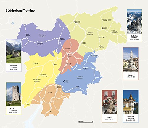 Vis-à-Vis Reiseführer Südtirol & Trentino: mit