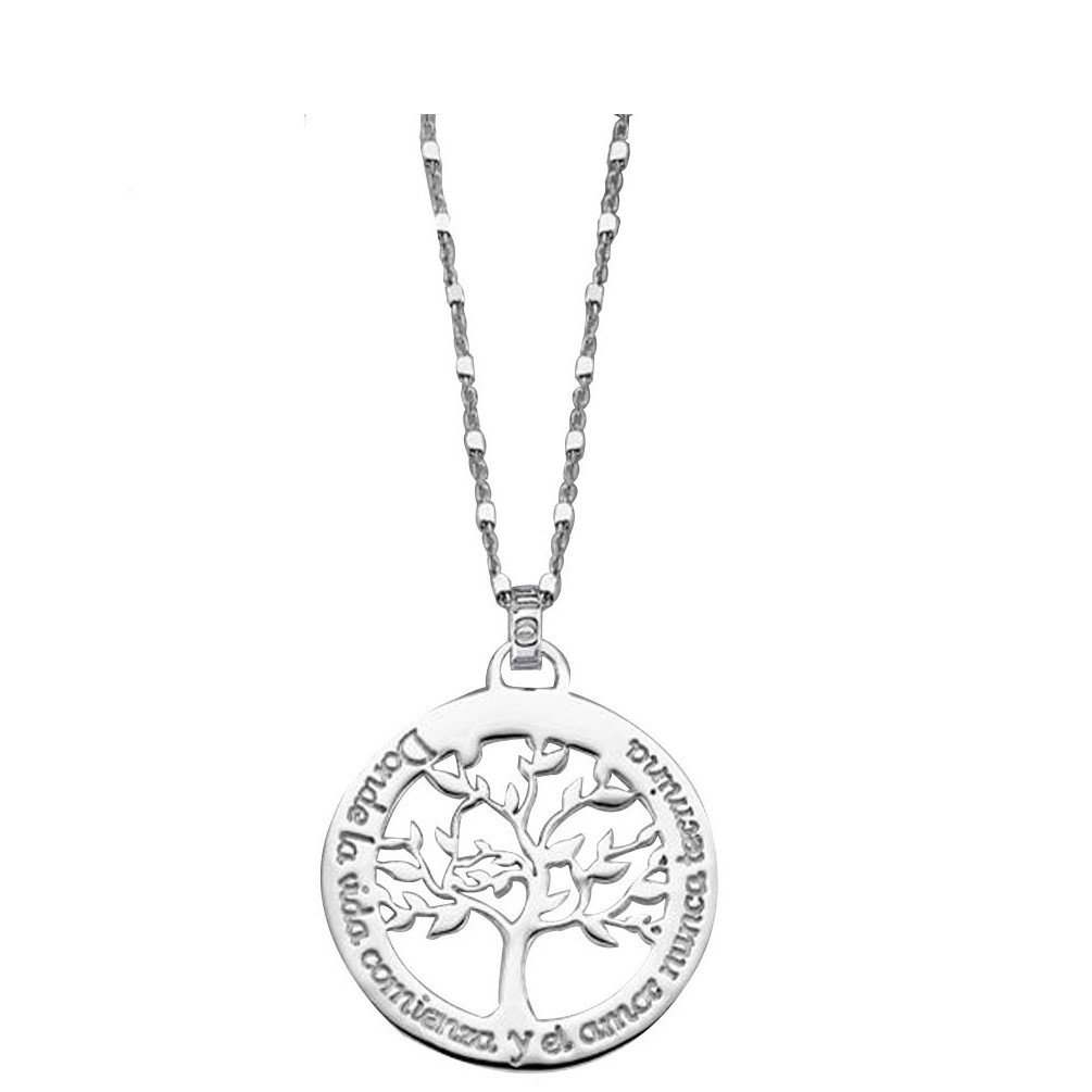 LOTUS Silver Collar Árbol de la Vida LP1641-1/1 LP1641-1/1, Gris