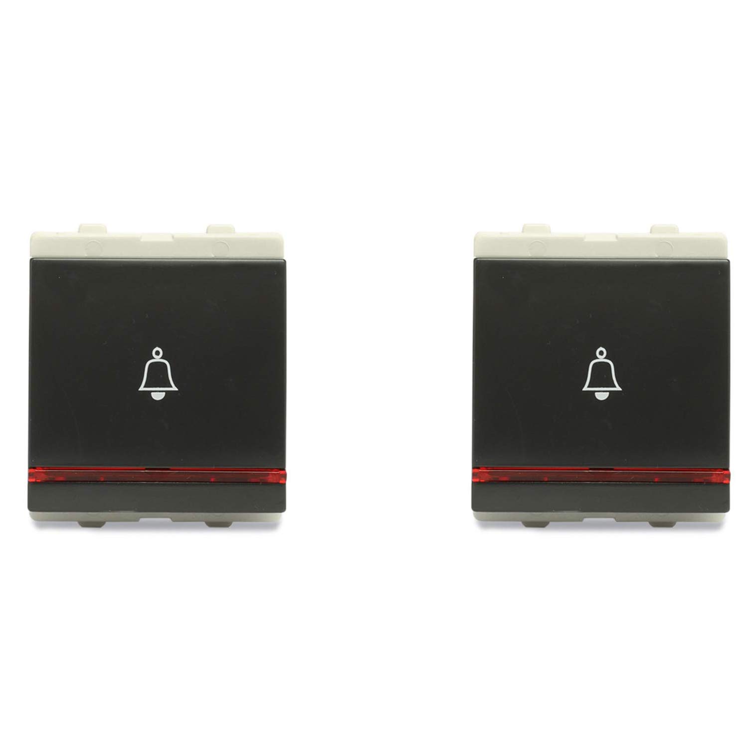 Schneider Electric Opale-6A Bell Push Switch, 2 Mod, with Indicator, Dark Grey (Pack of 2) (B08WWJMYVK) Amazon Price History, Amazon Price Tracker