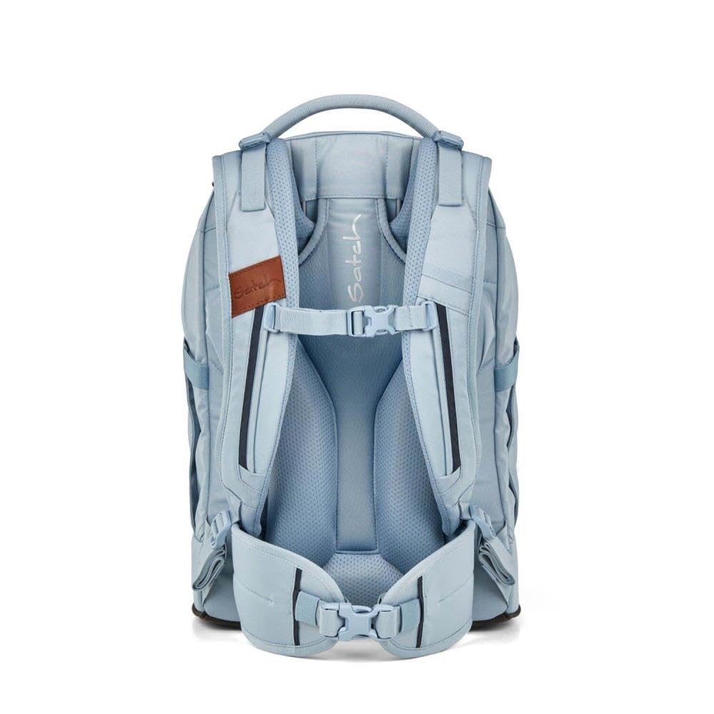 Satch Pack Nordic Skandi Edition Schulrucksack Set 3tlg. inkl. Schlamperbox und Sportbeutel (Nordic Ice Blue)