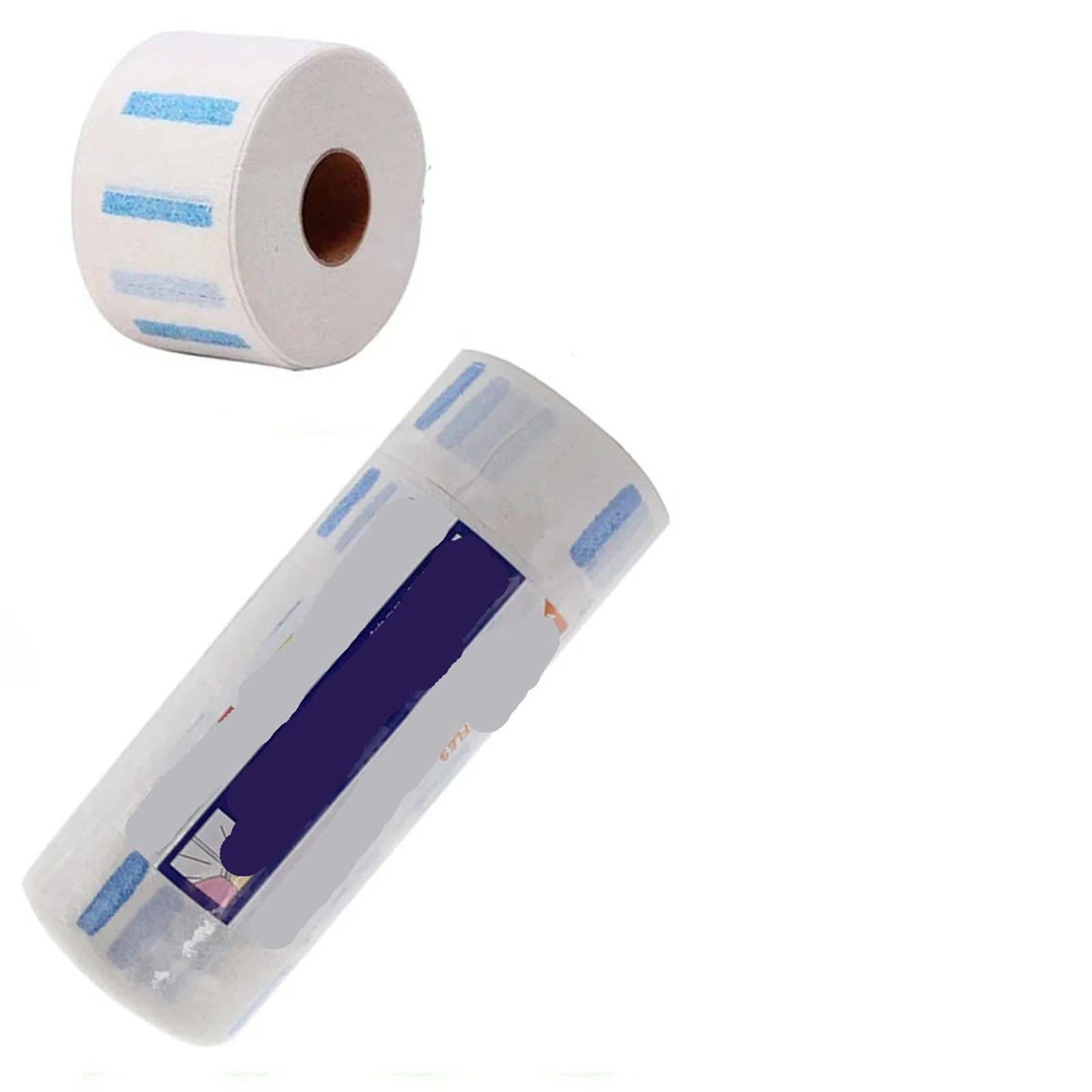 Papel De Cuello Blanco for Peluquería para corte de cabello | 1 rollo * 100 tiras (total 100 tiras)(20Rollls)