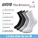 Busy Socks Dress Socks for Men Size 10-13, Extra Wide Width Mesh Breathable Anti Blister Stretchy Socks Light Gray 4 Pack Large