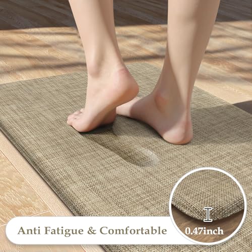 Save 60% on KIMODE Anti-Fatigue Kitchen Mats Set - Non-Slip Rugs - Image 3
